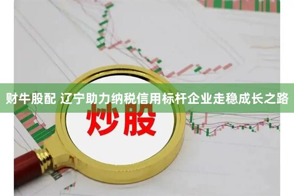 财牛股配 辽宁助力纳税信用标杆企业走稳成长之路