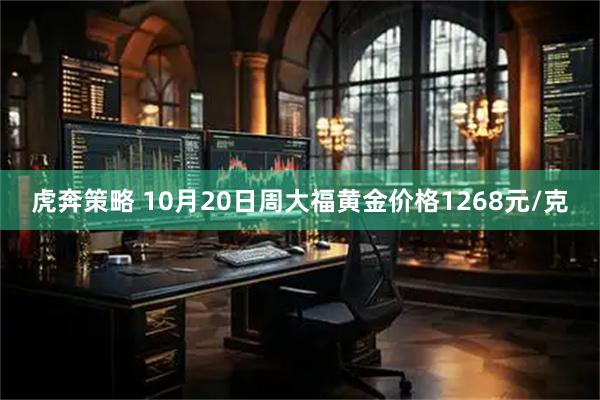 虎奔策略 10月20日周大福黄金价格1268元/克