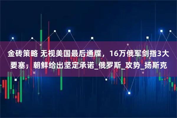 金砖策略 无视美国最后通牒，16万俄军剑指3大要塞，朝鲜给出坚定承诺_俄罗斯_攻势_扬斯克